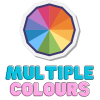 A logo is displayed in the image, featuring a circle with colored shapes. The background is black, and the logo is in white.
